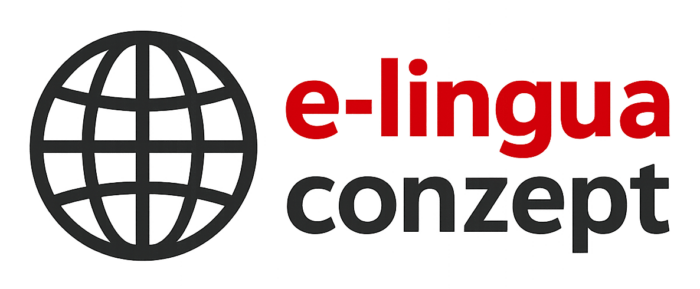 e-lingua-conzept Sprachen na klar